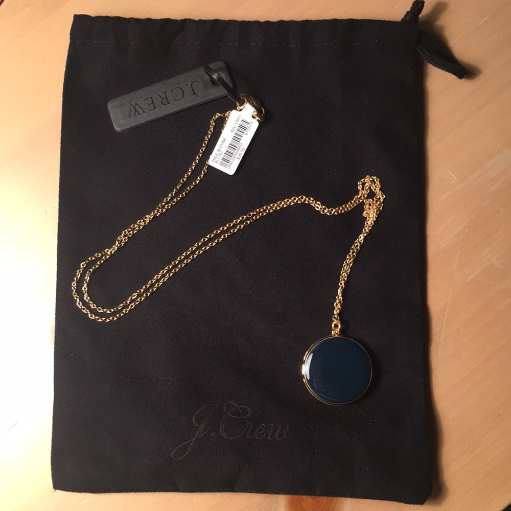 J crew new with tags navy locket
